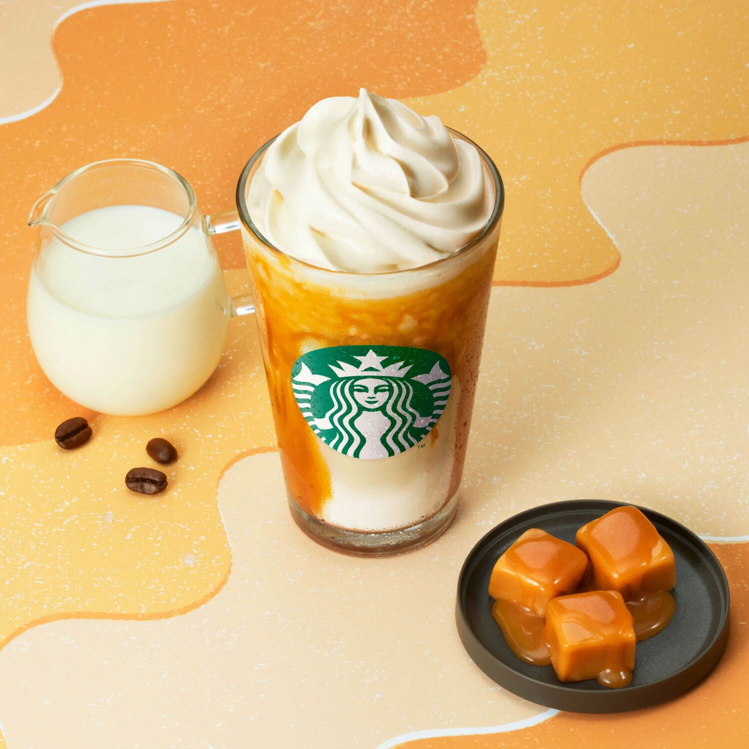 スターバックス(Starbucks Coffee) キャラメリー ミルクコーヒー フラペチーノ｜写真4