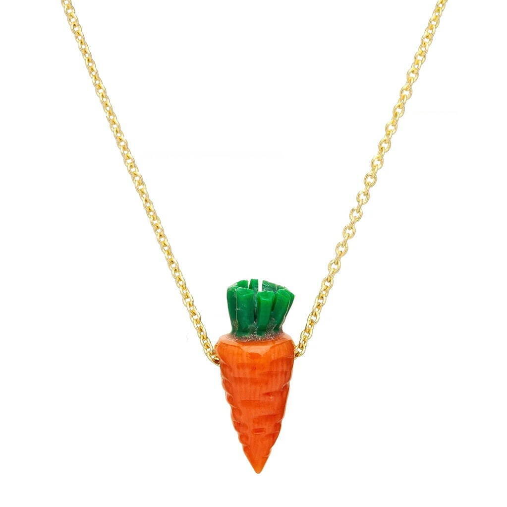 CARROT ネックレス(9K/オレンジコーラル) 81,400円