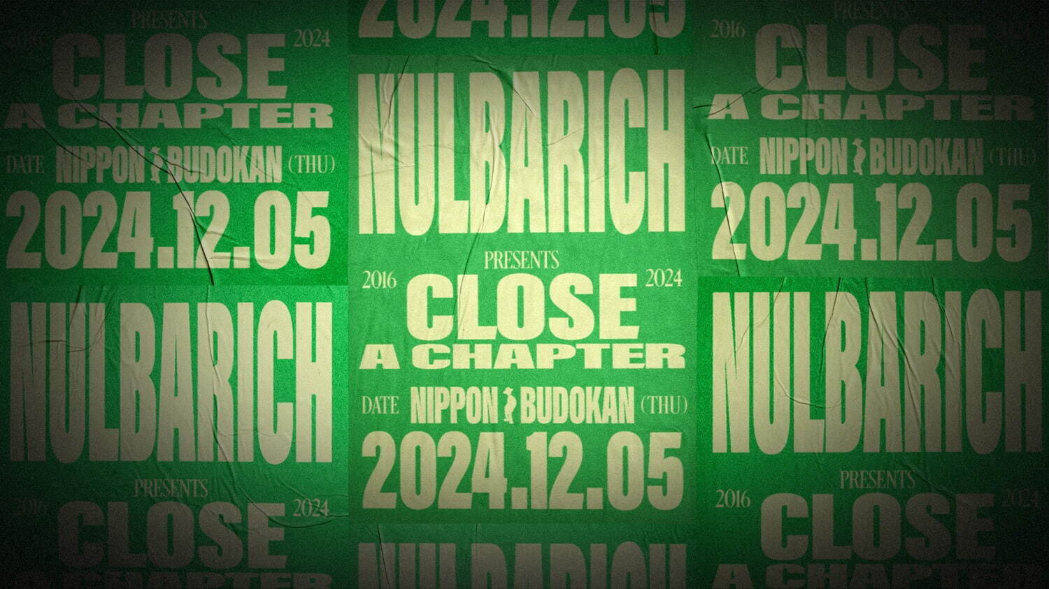 CLOSE A CHAPTER 日本武道館｜写真1