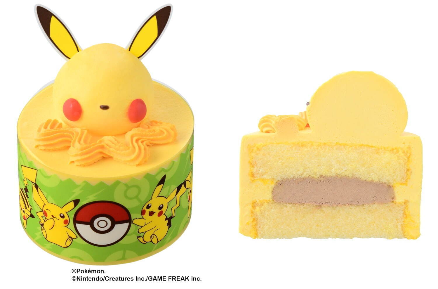 「ポケモン」ピカチュウのチョコバナナケーキやイーブイ＆進化形8種のプチケーキ、銀座コージーコーナーで｜写真2