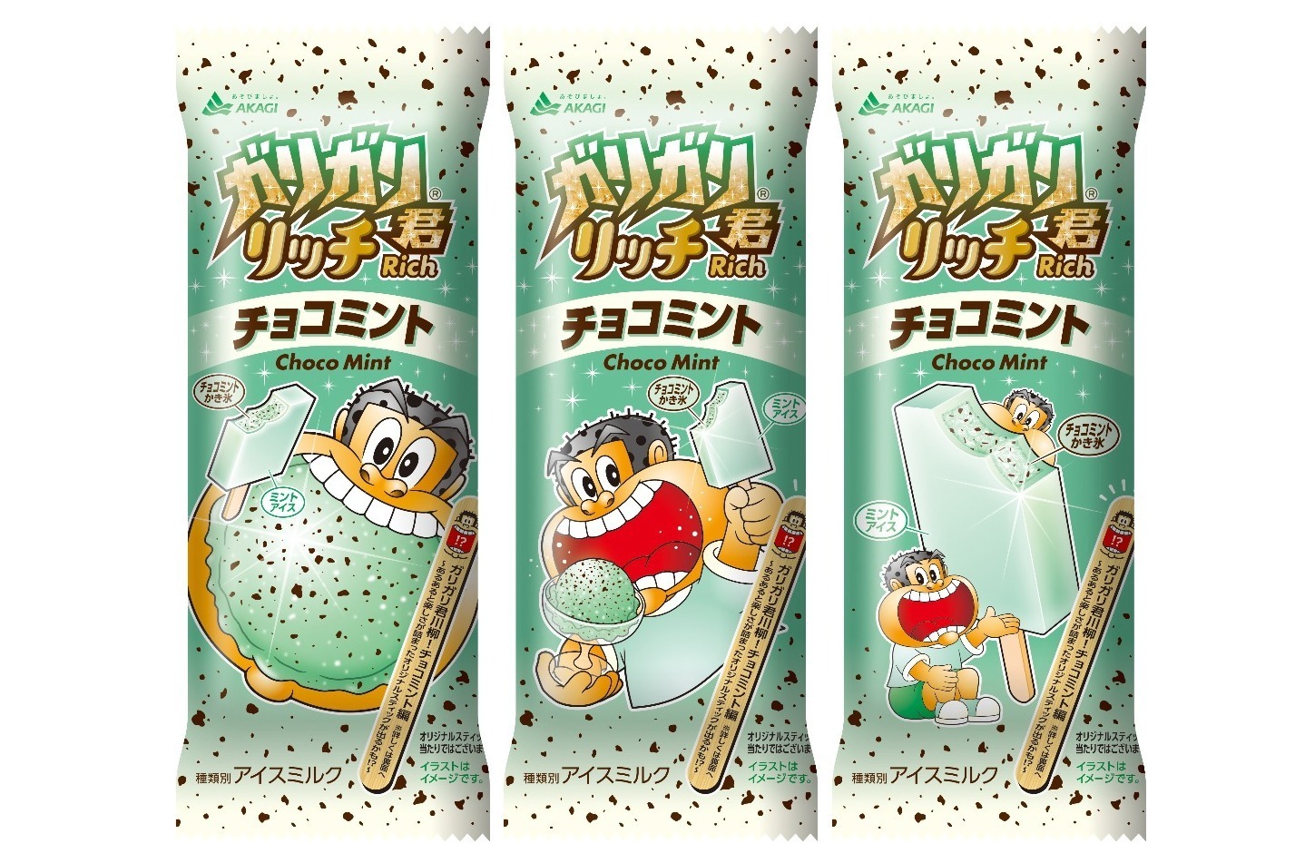 「ガリガリ君リッチチョコミント」173円