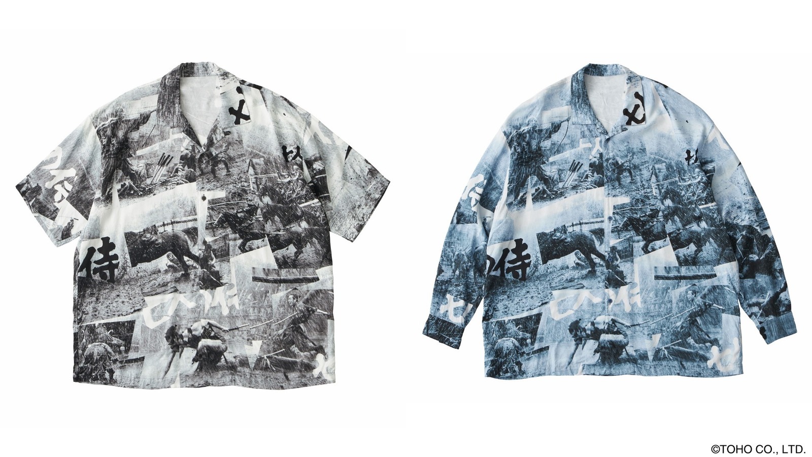 「ALOHA SHIRT 七人の侍」59,950円
「ALOHA LONG SHIRT 七人の侍」67,870円