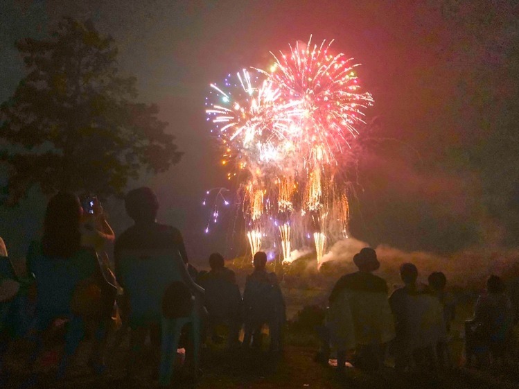 メッツァの北欧花火 過去開催時の写真