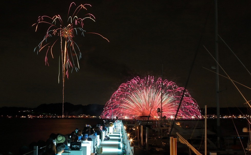 鎌倉花火大会 過去開催時の写真