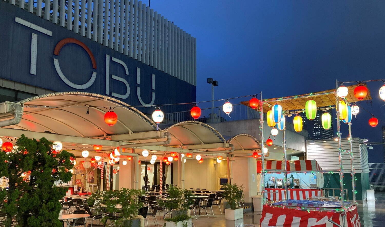 ＜東京＞東武百貨店 池袋本店の“夏祭り”ビアガーデン