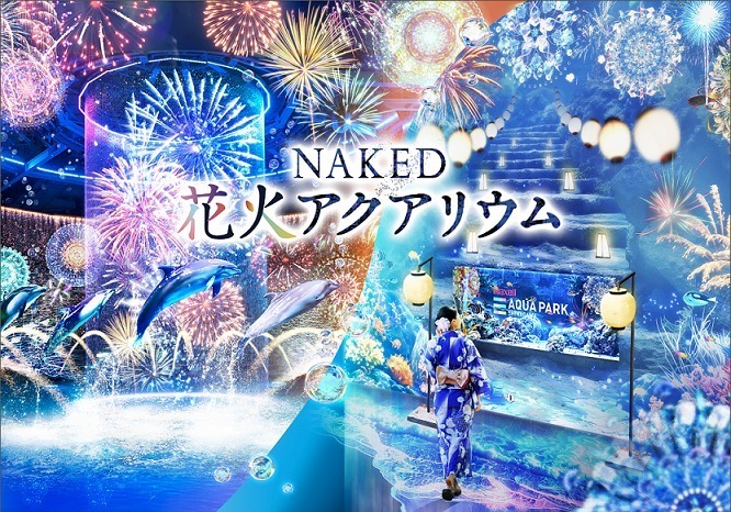 マクセル アクアパーク品川「ネイキッド 花火アクアリウム」海の生き物×デジタル花火の“夏祭り”｜写真12