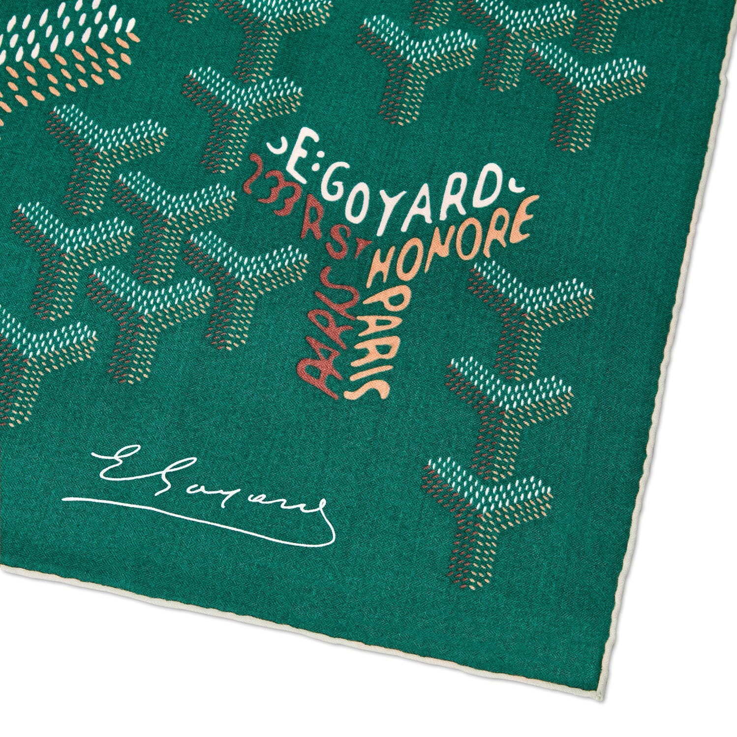 ゴヤール(GOYARD) ショールN°1｜写真8