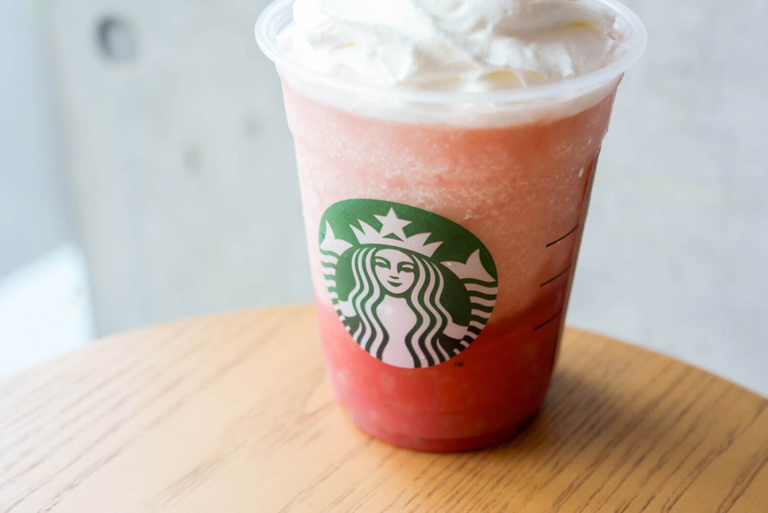 スターバックス(Starbucks Coffee) ラブ & ピーチ フラペチーノ｜写真5