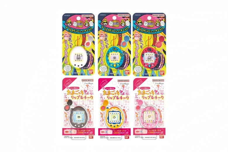 「たまごっち リップ＆チーク」全6種 各1,100円＜新製品＞