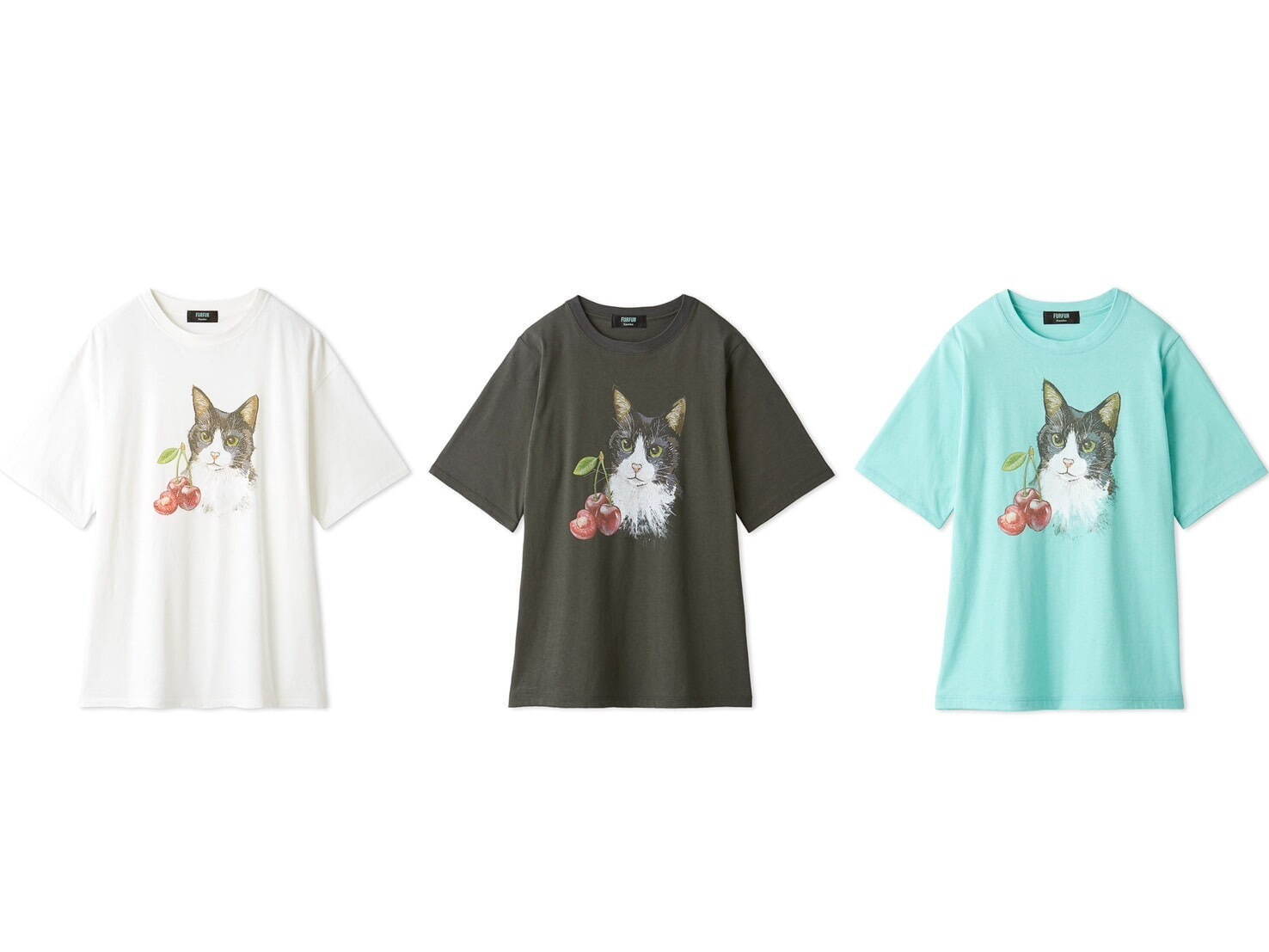 キャットチェリーTシャツ 8,800円