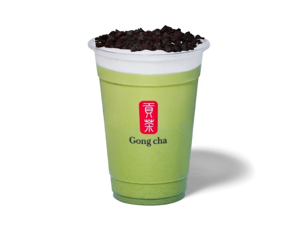 「サクサク 抹茶ミルクティー」670円