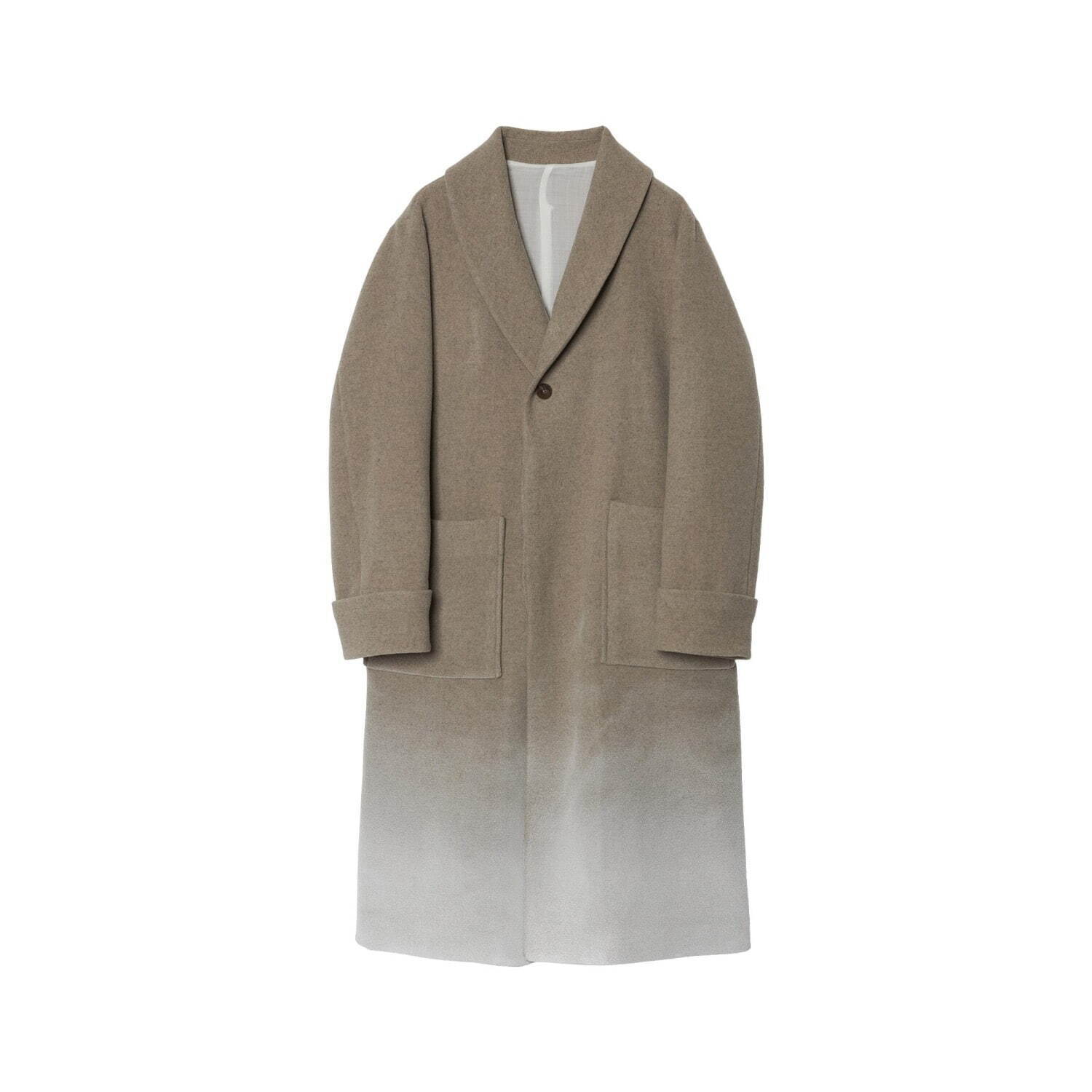 SHAWL COLLAR COAT 198,000円