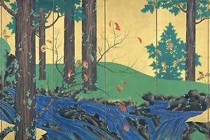 企画展「夏と秋の美学」根津美術館で - “夏から秋への移ろい”鈴木其一の代表作《夏秋渓流図屏風》など