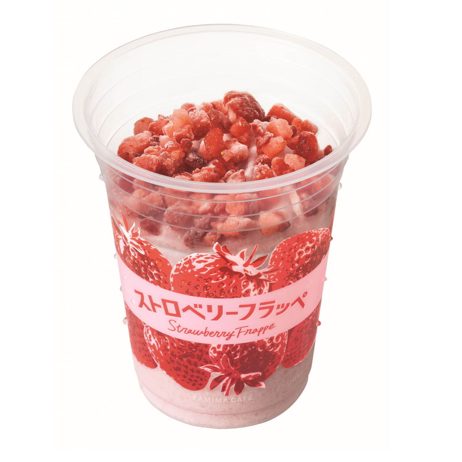 「ストロベリーフラッペ」
350円