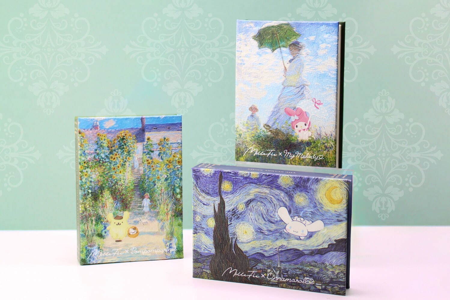 「絵画アイシャドウパレット」 全3種 各2,420円＜数量限定＞