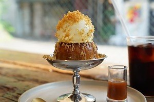 新宿高島屋「むにぐるめカフェ」“むっちり”濃厚かぼちゃプリン＆サクモチ食感クレープなど人気店が集結