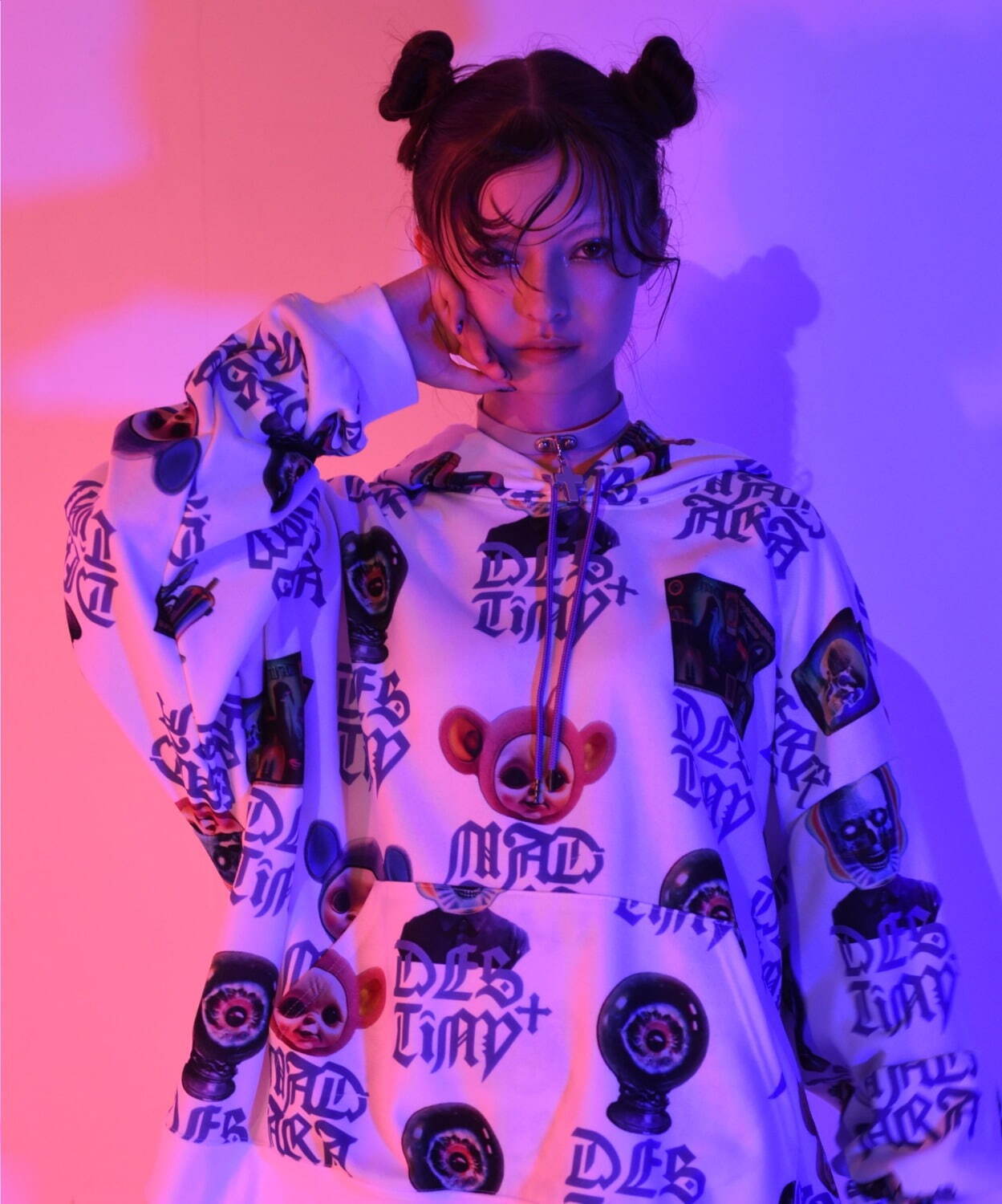 MAD PATTERN HOODIE 22,000円