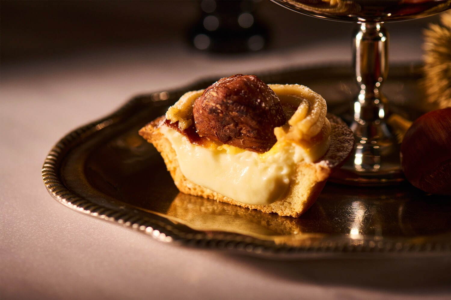 ベイク チーズタルト(BAKE CHEESE TART) 焼きたてチーズタルト 和栗モンブラン｜写真2