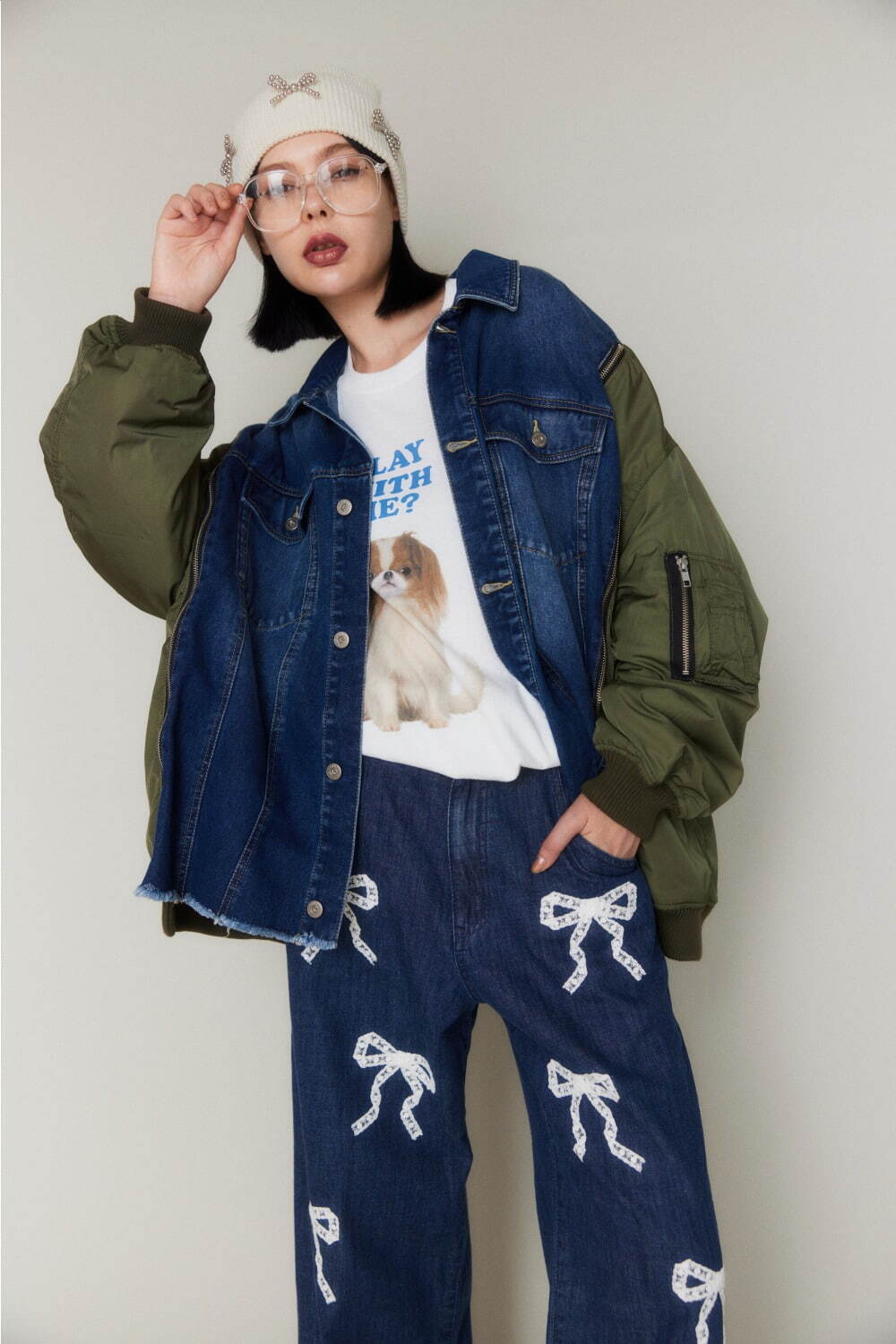 コンバインドデニムジャケット(COMBINED DENIM JACKET) 37,400円