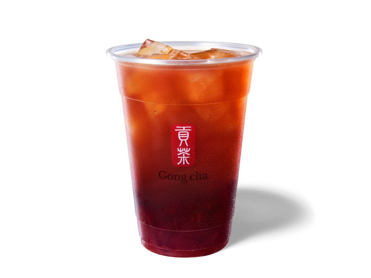 ゴンチャ(Gong cha) アップル＆ブラッドオレンジ｜写真3