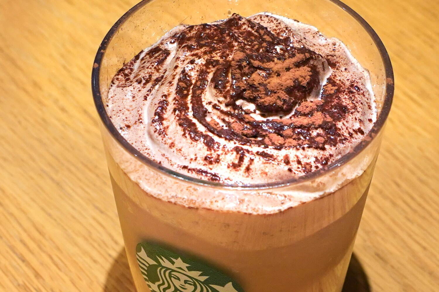 スターバックス(Starbucks Coffee) チョコレート ムース ラテ｜写真4