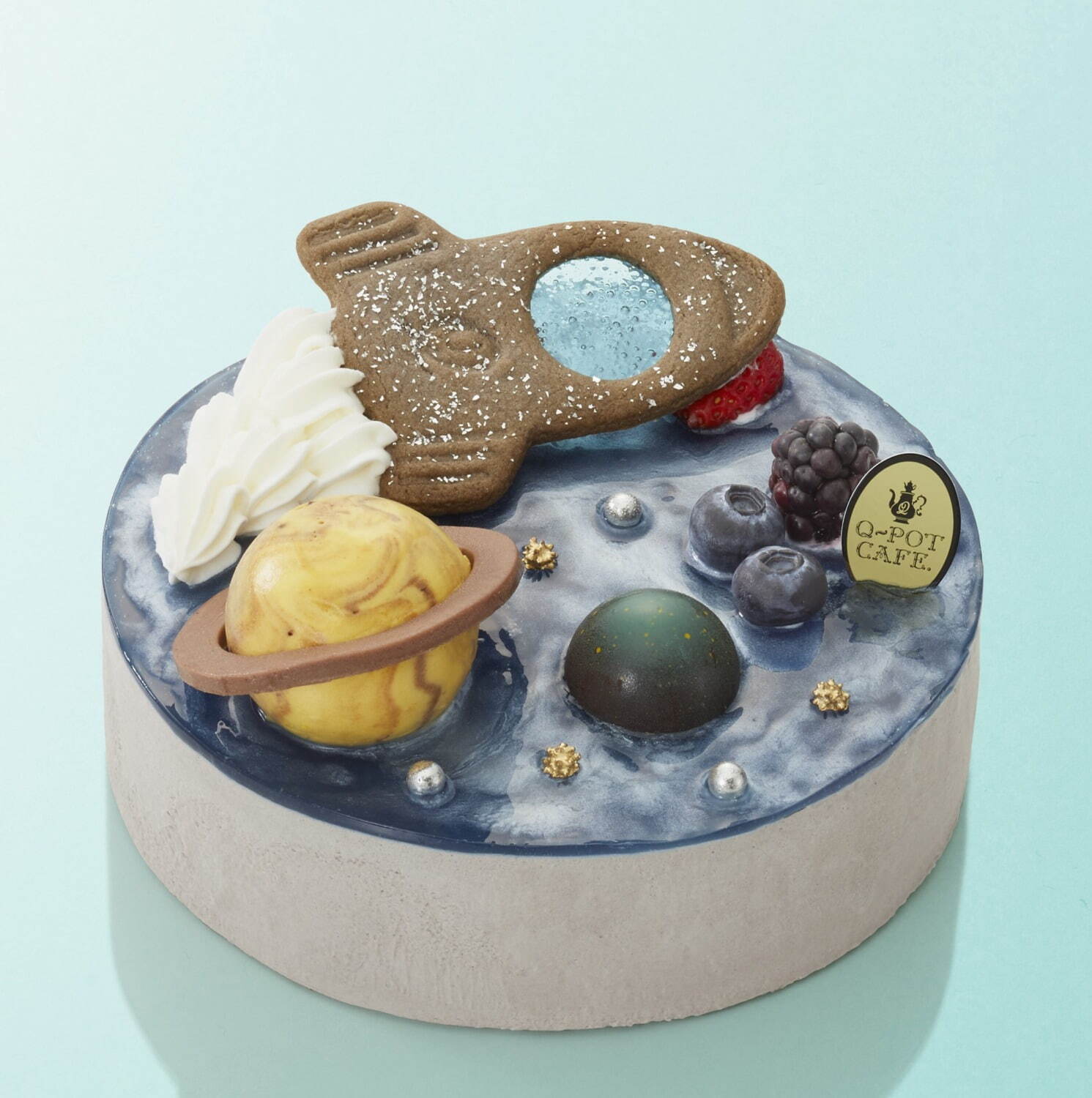 ＜Q-pot CAFE.＞Milky Way Christmas Cake 〜Sweet な宇宙の旅に出かけよう〜 6,264円