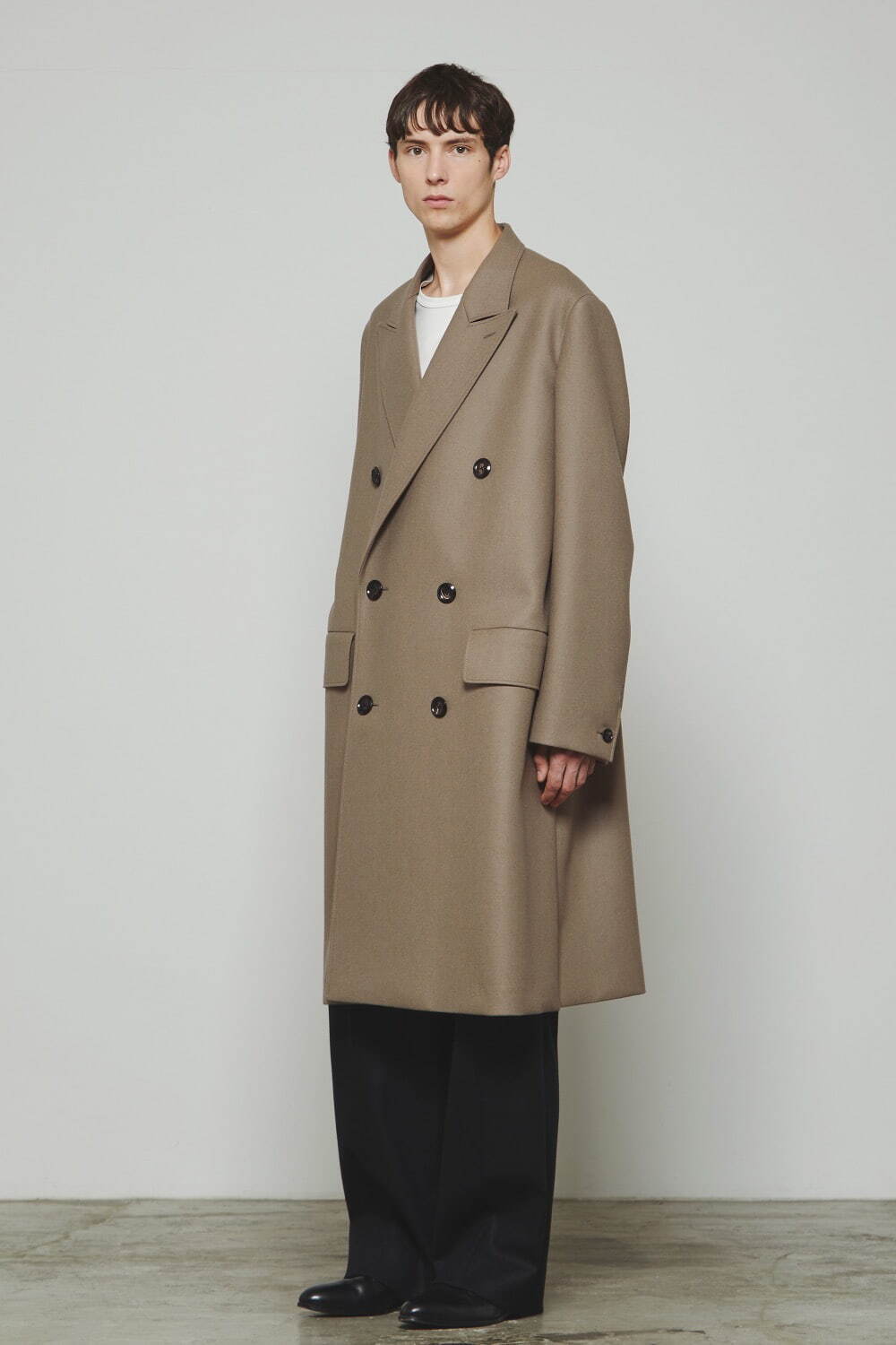 RERACS BRITISH MELTON THE DOUBLE PEAKED TAILORED COAT 129,800円