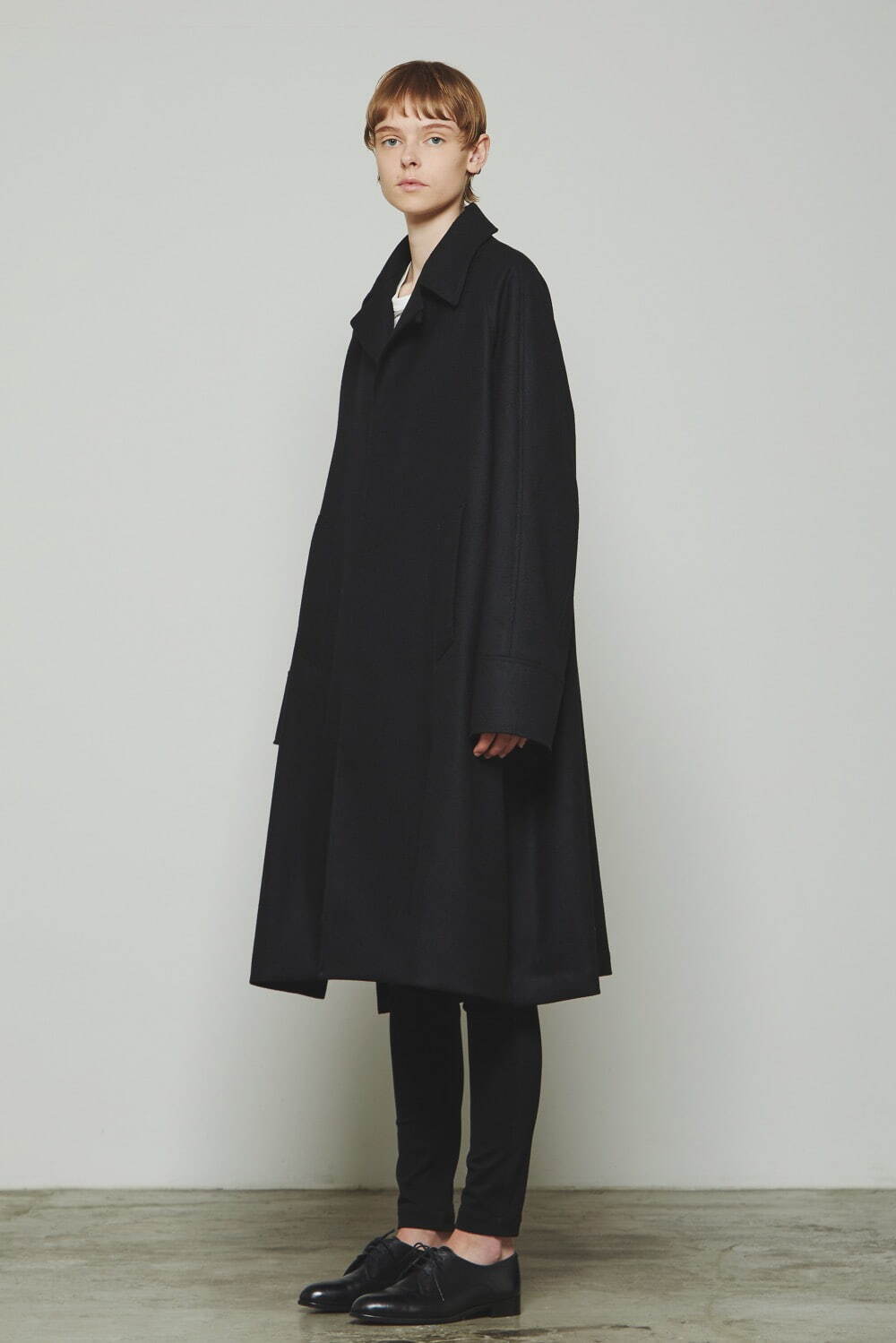 RERACS MOHAIR RAMBSWOOL OPEN COLLAR COAT 108,900円