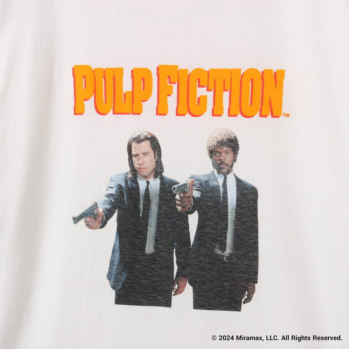 アトモス×映画『パルプ・フィクション』ヴィンテージ風Tシャツ＆スウェット、“ダンスシーン”の刺繍入り｜写真14