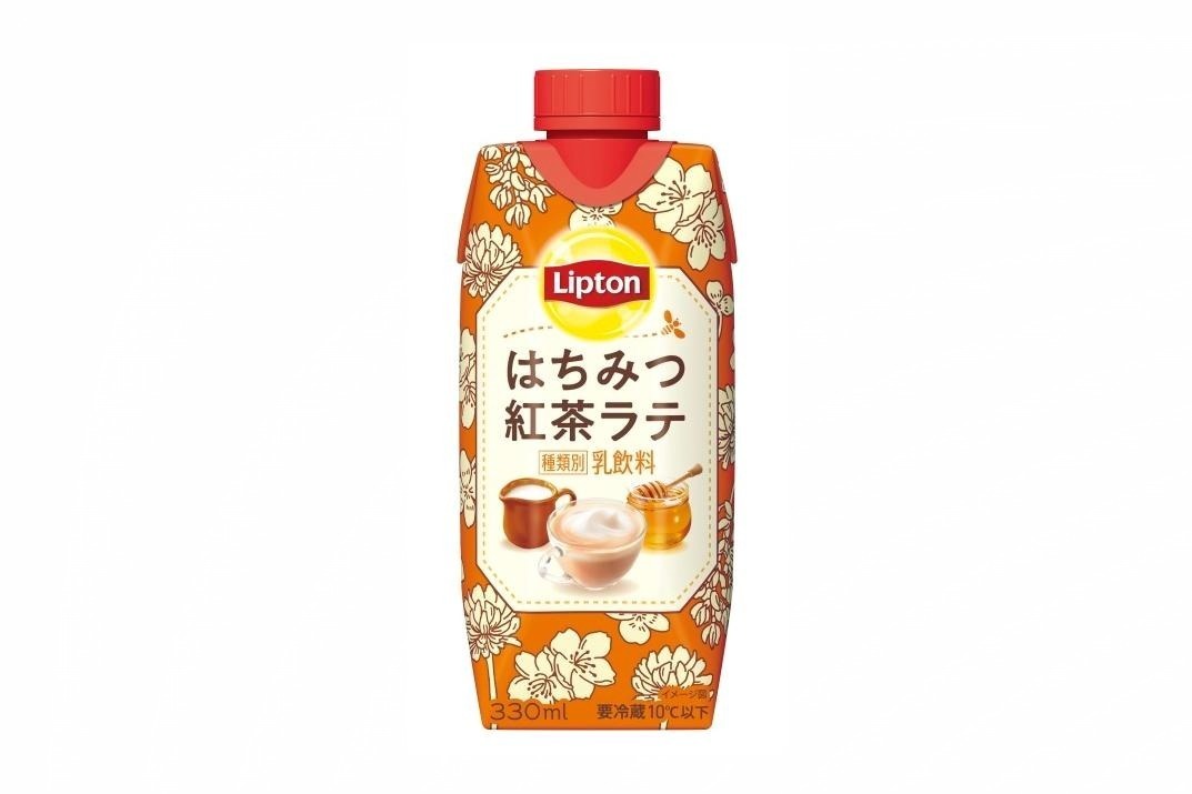 リプトン「はちみつ紅茶ラテ」やさしい甘さのはちみつ×ミルクのティーラテ全国発売｜写真1