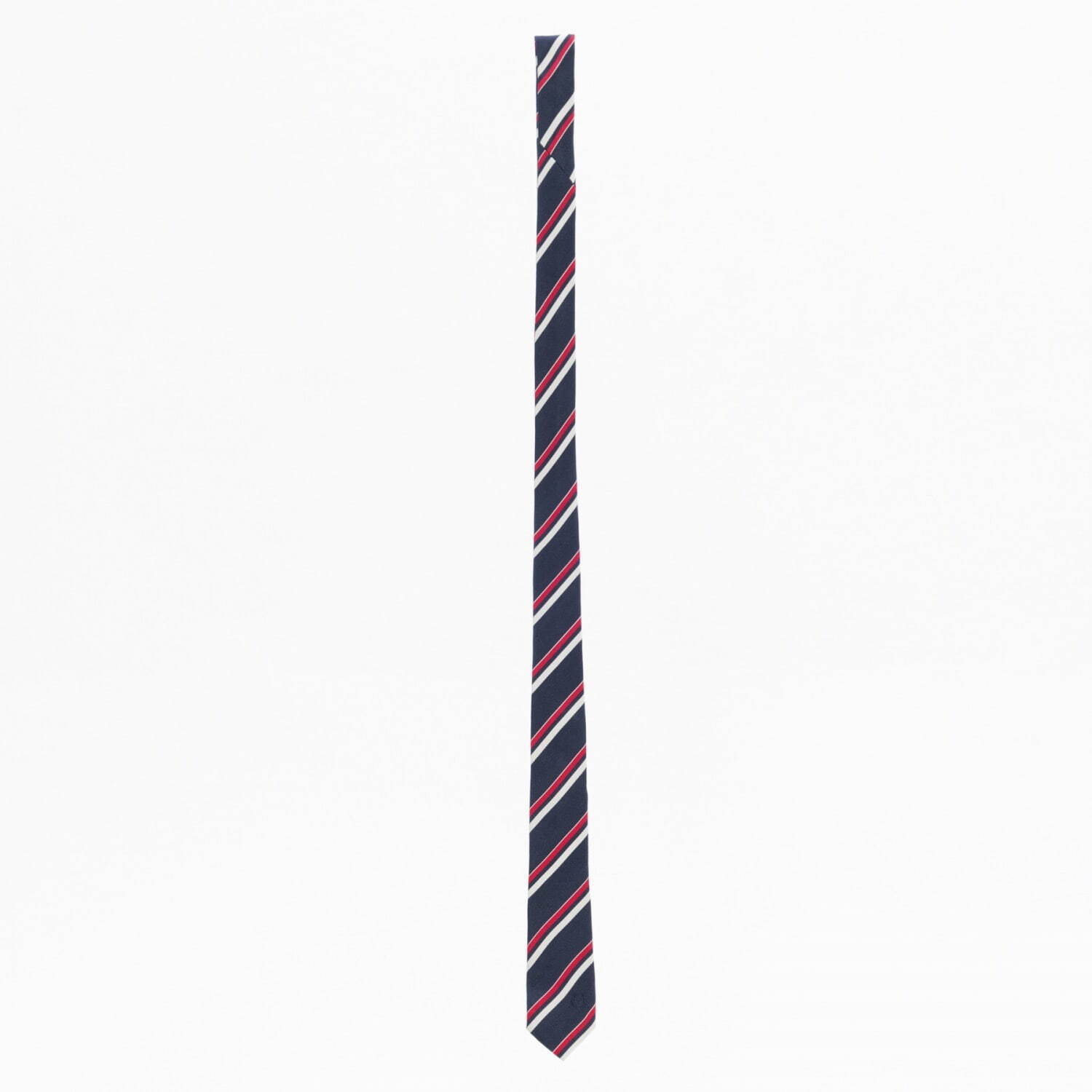 Navy x Navy Silk Jacquard Striped Tie 13,200円