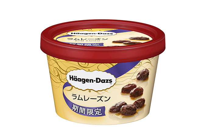 ハーゲンダッツ(Häagen-Dazs) ラムレーズン｜写真1