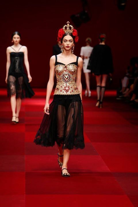 ドルチェ＆ガッバーナ(DOLCE&GABBANA) 2015年春夏ウィメンズコレクション  - 写真52