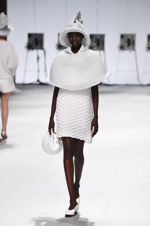 イッセイ ミヤケ(ISSEY MIYAKE) 2015年春夏ウィメンズコレクション シルエット - 写真7