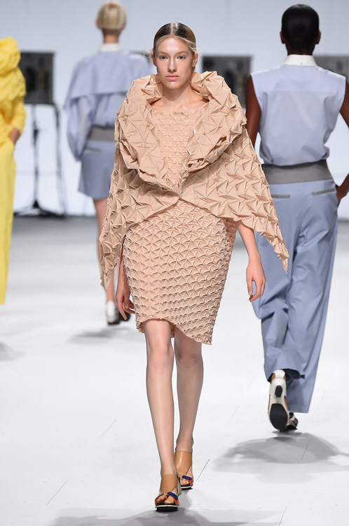 イッセイ ミヤケ(ISSEY MIYAKE) 2015年春夏ウィメンズコレクション シルエット - 写真20