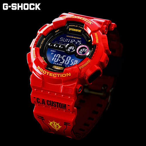 ジーショック(G-SHOCK) シャア専用 G-SHOCK｜写真4