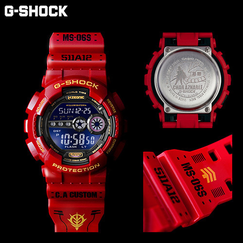 ジーショック(G-SHOCK) シャア専用 G-SHOCK｜写真7