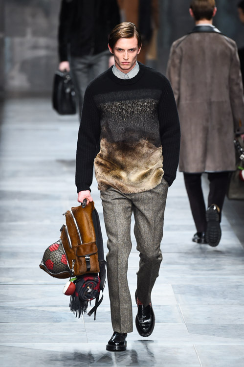 フェンディ(FENDI) 2015-16年秋冬メンズコレクション  - 写真18