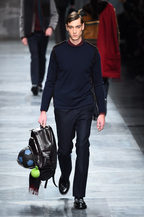 フェンディ(FENDI) 2015-16年秋冬メンズコレクション  - 写真45