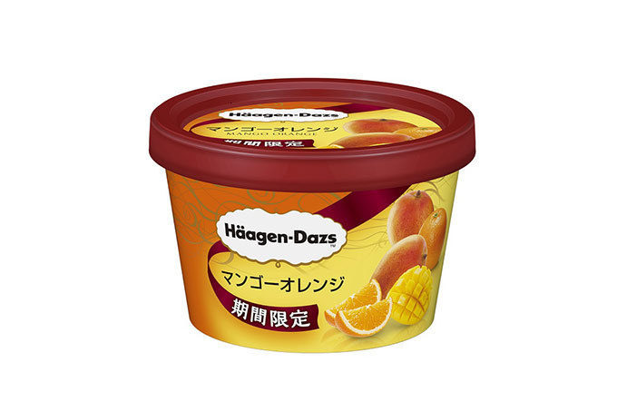 ハーゲンダッツ(Häagen-Dazs) マンゴーオレンジ｜写真1