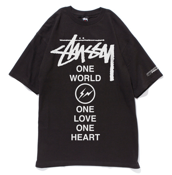 STUSSY×藤原ヒロシ(Fragment Design)のチャリティーTシャツ発売｜写真3