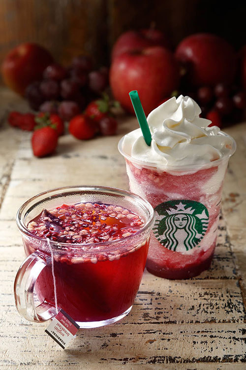 スターバックス(Starbucks Coffee) フルーツ クラッシュ ＆ ティー / フラペチーノ｜写真1