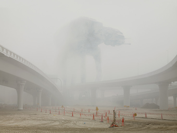 『スター・ウォーズ』の世界と実在の風景を融合、写真家セドリック・デルソーの個展が渋谷で開催｜写真2