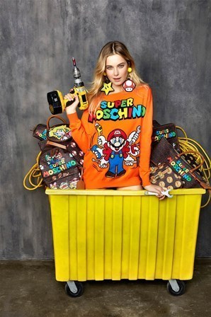 モスキーノ×マリオ、任天堂とのコラボレーションコレクションが発売、Tシャツ・セーター・バッグなど｜写真3