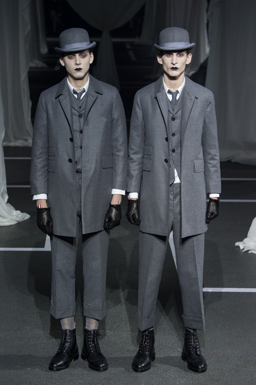 トム ブラウン(THOM BROWNE) 2016-17年秋冬 メンズコレクション  - 写真1