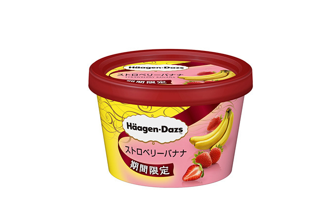 ハーゲンダッツ(Häagen-Dazs) アルフォンソマンゴー＆クリーム ストロベリーバナナ｜写真2