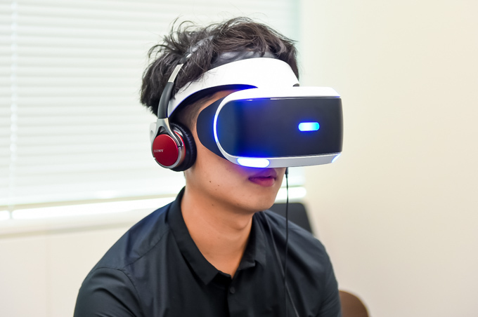 プレイステーション VR(PSVR)体験レポート-体を包む臨場感、一瞬で異世界にトリップ｜写真1