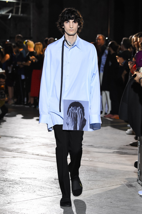 ラフ シモンズ(RAF SIMONS) 2017年春夏メンズコレクション シルエット - 写真4