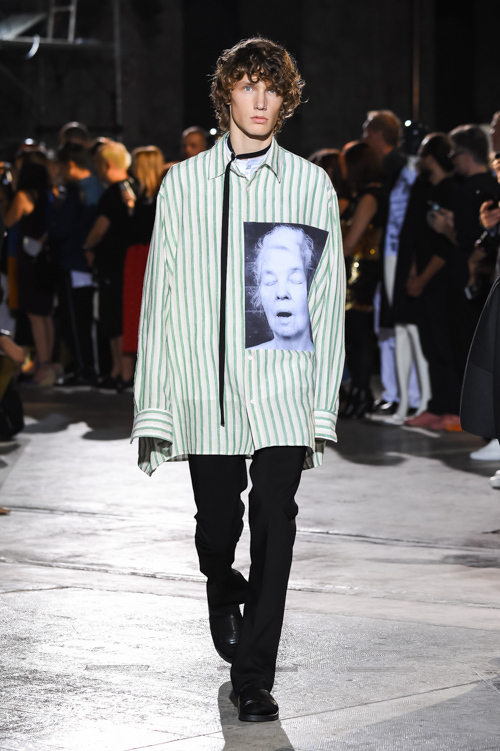 ラフ シモンズ(RAF SIMONS) 2017年春夏メンズコレクション シルエット - 写真8