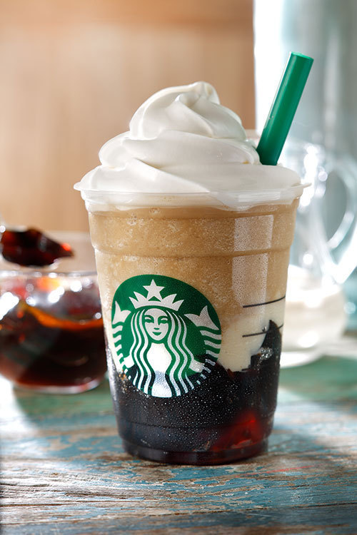 スターバックス(Starbucks Coffee) コーヒー ジェリー & クリーミー バニラ フラペチーノ｜写真1